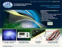 Tablet Screenshot of cesinfo.com